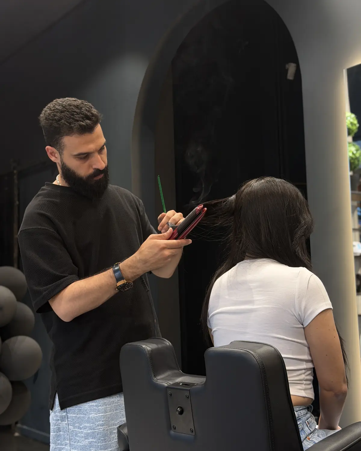 Styling păr lung la FRANKIE STUDIO
